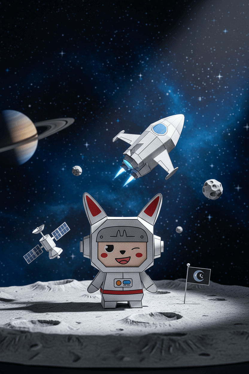 宇宙场景主题装饰