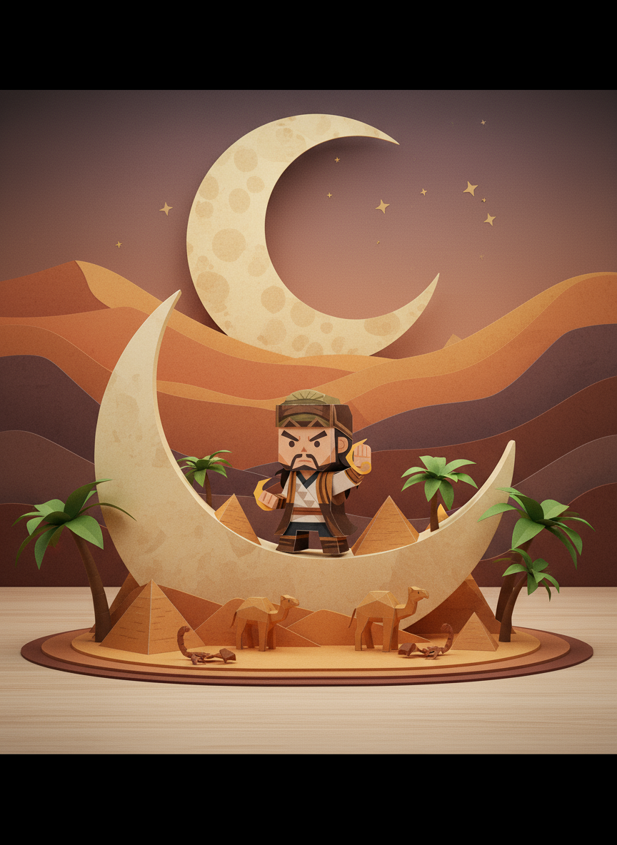 文学作品中人物纸模